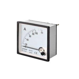 Tense A72-100D 100A 72x72 Analog Direkt Ampermetre