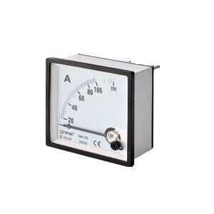 Tense A72-75D 75A 72x72 Analog Direkt Ampermetre